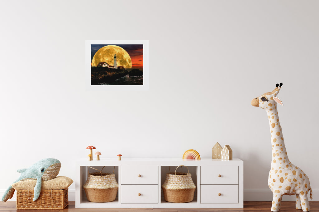 Luminous Lighthouse | 14x11 | White | 2 | mockup